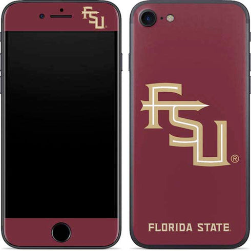 FSU Seminoles Maroon iPhone 8 Skin