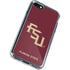 Florida State FSU Seminoles Maroon iPhone SE (2nd & 3rd Gen) Clear Case