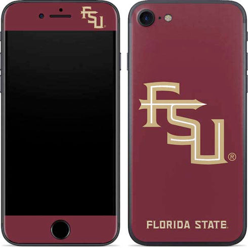 Florida State FSU Seminoles Maroon iPhone SE (2nd & 3rd Gen) Skin