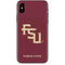 FSU Seminoles Maroon iPhone X Skin