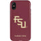 FSU Seminoles Maroon iPhone XS Pro Case