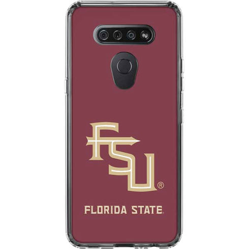 Florida State FSU Seminoles Maroon LG K51/Q51 Clear Case
