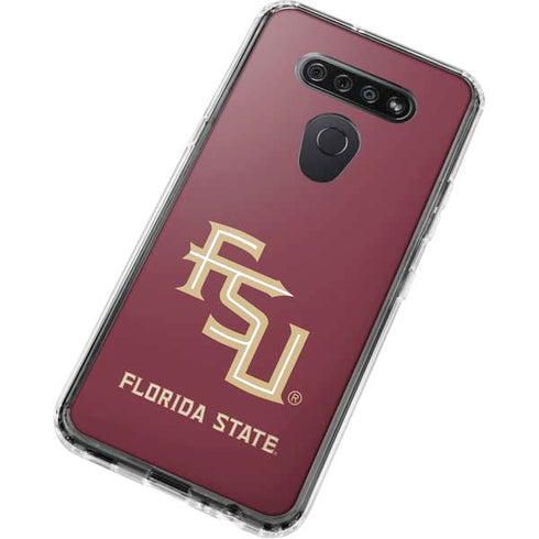 Florida State FSU Seminoles Maroon LG K51/Q51 Clear Case