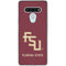 Florida State FSU Seminoles Maroon LG Stylo 6 Clear Case