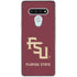 Florida State FSU Seminoles Maroon LG Stylo 6 Clear Case