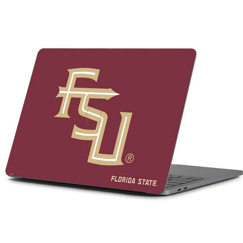 Florida State FSU Seminoles Maroon Apple MacBook Pro 13-inch Skin