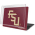 Florida State FSU Seminoles Maroon MacBook Pro 15in (2016-19) Case plus Skin