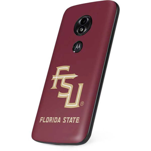 FSU Seminoles Maroon Moto E5 Play Skin