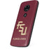 FSU Seminoles Maroon Moto E5 Play Skin
