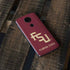 FSU Seminoles Maroon Moto E5 Plus Skin