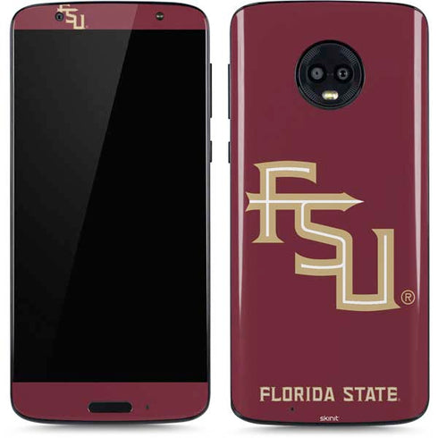 FSU Seminoles Maroon Moto G6 Skin