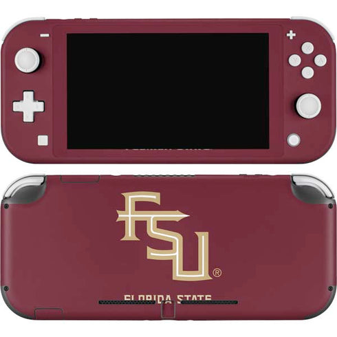 FSU Seminoles Maroon Nintendo Switch Lite Skin