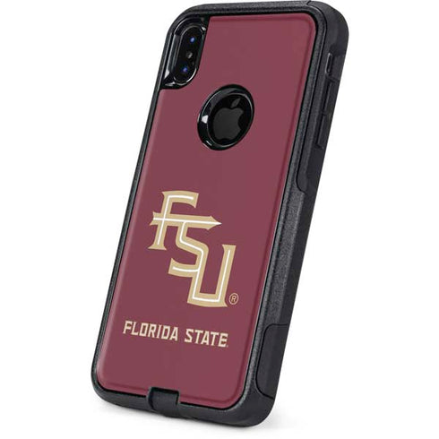 Florida State FSU Seminoles Maroon Otterbox Commuter iPhone Skin
