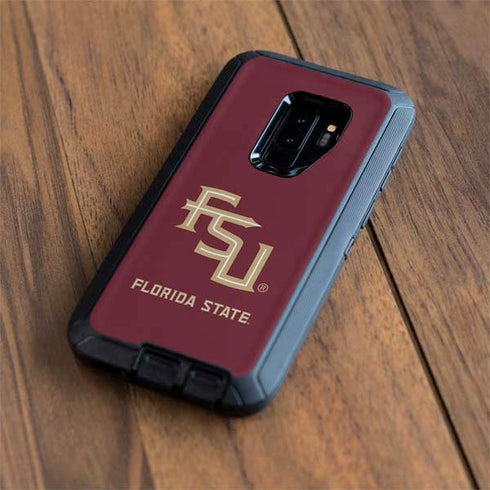 Florida State FSU Seminoles Maroon Otterbox Defender Galaxy Skin