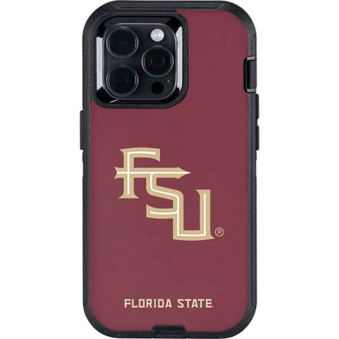 Florida State FSU Seminoles Maroon Otterbox Defender iPhone Skin