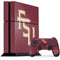 FSU Seminoles Maroon PS4 Console and Controller Bundle Skin