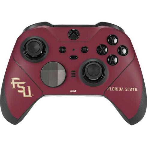 FSU Seminoles Maroon Xbox Elite Wireless Controller Series 2 Skin