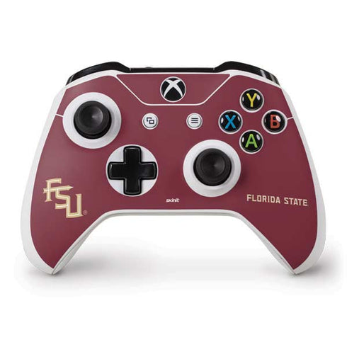 FSU Seminoles Maroon Xbox One S Controller Skin