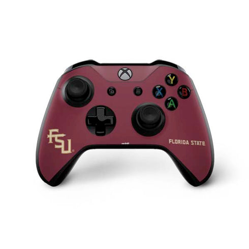 FSU Seminoles Maroon Xbox One X Controller Skin