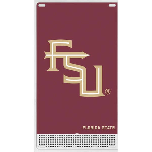 Florida State FSU Seminoles Maroon Xbox Series S Console Skin