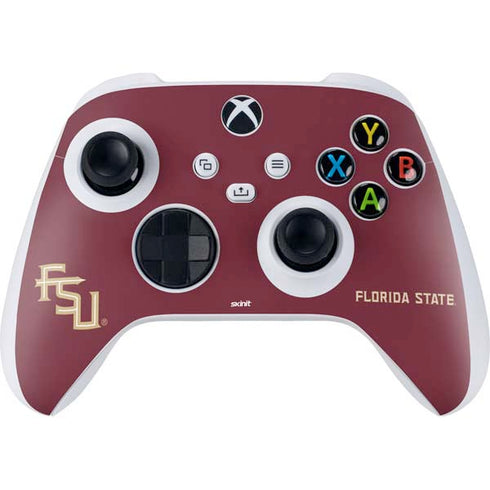 Florida State FSU Seminoles Maroon Xbox Series S Controller Skin