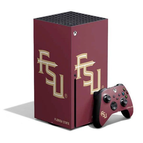 Florida State FSU Seminoles Maroon Xbox Series X Bundle Skin