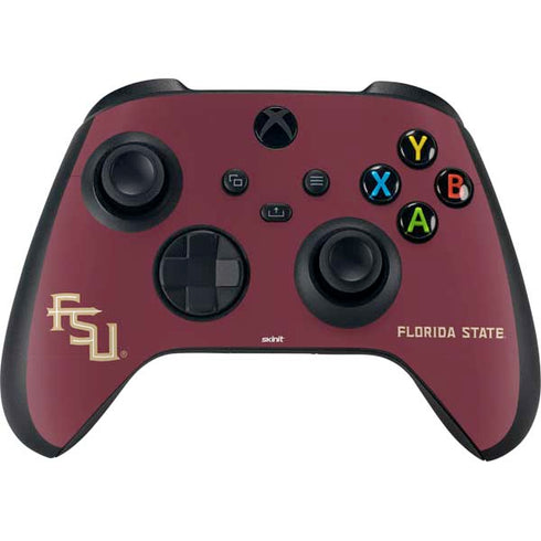 Florida State FSU Seminoles Maroon Xbox Series X Controller Skin