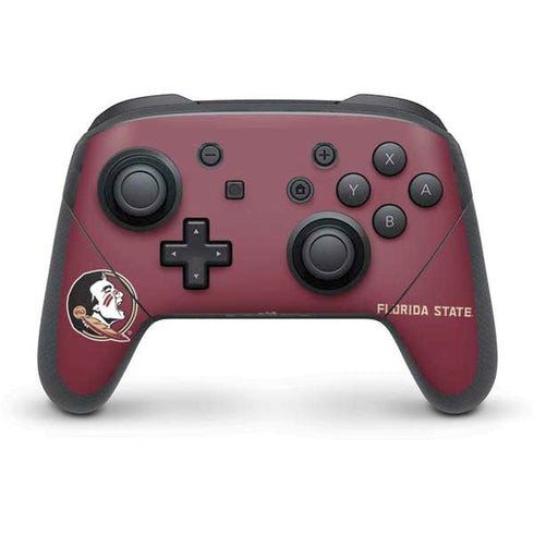 FSU Seminoles Nintendo Switch Pro Controller Skin