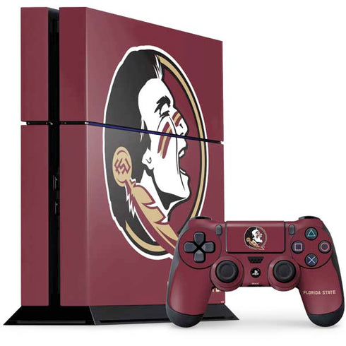 FSU Seminoles PS4 Console and Controller Bundle Skin