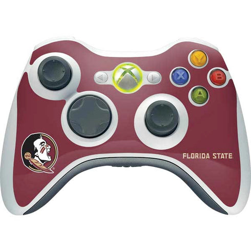 FSU Seminoles Xbox 360 Wireless Controller Skin