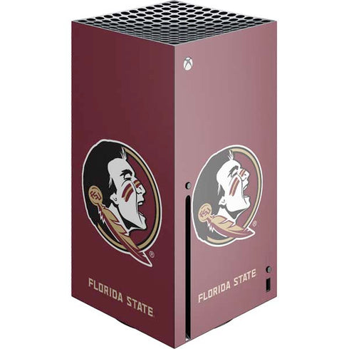 Florida State FSU Seminoles Xbox Series X Console Skin