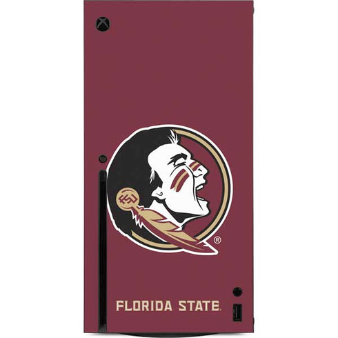 Florida State FSU Seminoles Xbox Series X Console Skin