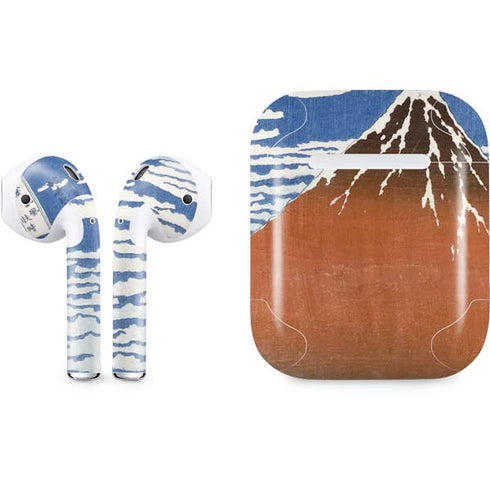 Hokusai Fuji Mountains in clear Weather Apple AirPods Skin