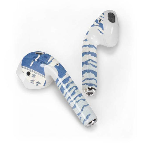 Hokusai Fuji Mountains in clear Weather Apple AirPods Skin