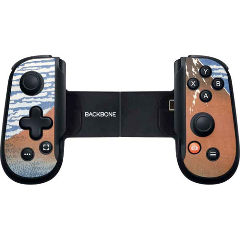 Hokusai Fuji Mountains in clear Weather Backbone One for iPhone Game Controller Skin
