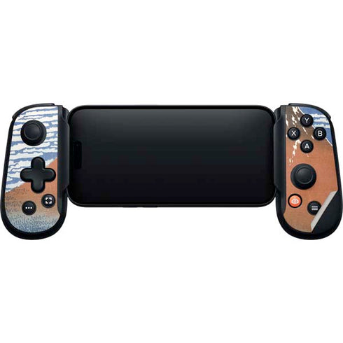 Hokusai Fuji Mountains in clear Weather Backbone One for iPhone Game Controller Skin