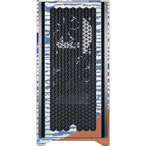 Hokusai Fuji Mountains in clear Weather Corsair 4000D Tempered Glass Mid-Tower ATX Case Skin