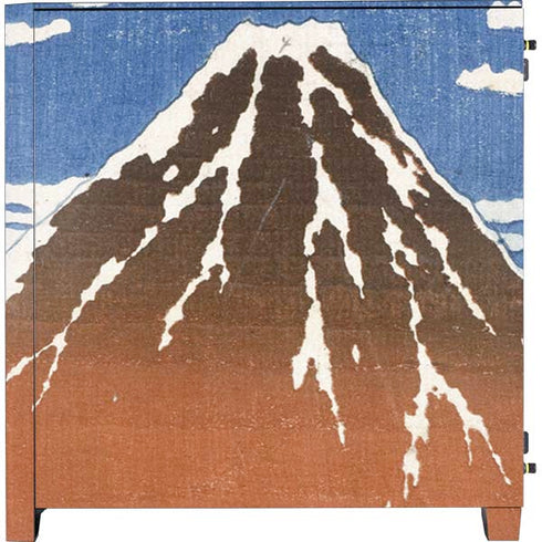 Hokusai Fuji Mountains in clear Weather Corsair 4000D Tempered Glass Mid-Tower ATX Case Skin