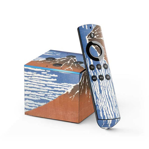 Hokusai Fuji Mountains in clear Weather Fire TV Cube Skin