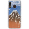 Hokusai Fuji Mountains in clear Weather Galaxy A20 Clear Case