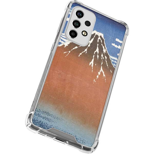 Hokusai Fuji Mountains in clear Weather Galaxy A33 5G Clear Case