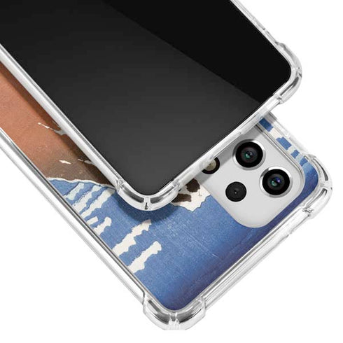 Hokusai Fuji Mountains in clear Weather Galaxy A33 5G Clear Case