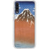 Hokusai Fuji Mountains in clear Weather Galaxy A50 Clear Case