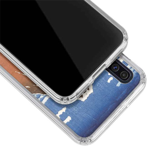 Hokusai Fuji Mountains in clear Weather Galaxy A50 Clear Case