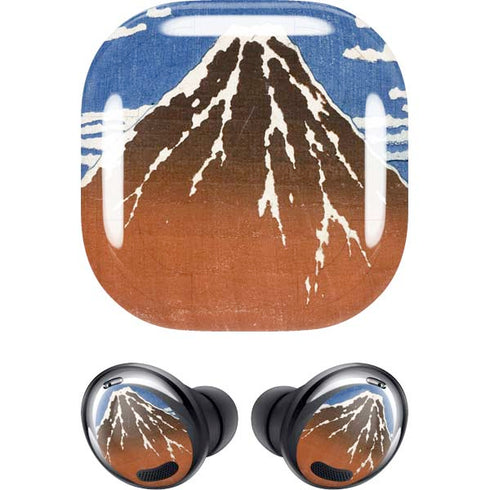Hokusai Fuji Mountains in clear Weather Galaxy Buds Pro Skin