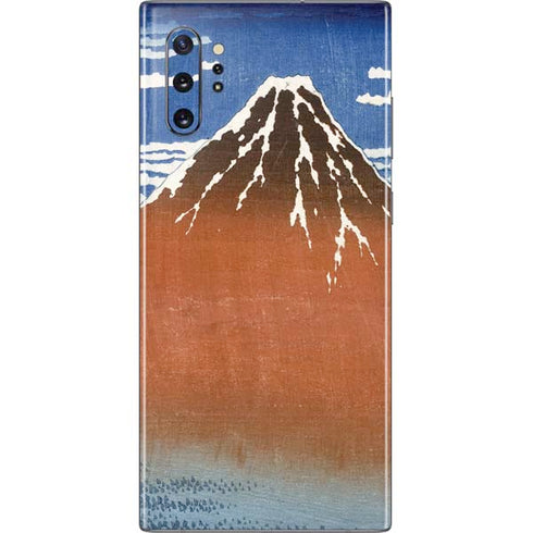 Hokusai Fuji Mountains in clear Weather Galaxy Note 10 Plus Skin