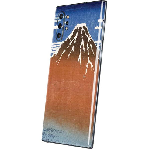 Hokusai Fuji Mountains in clear Weather Galaxy Note 10 Plus Skin