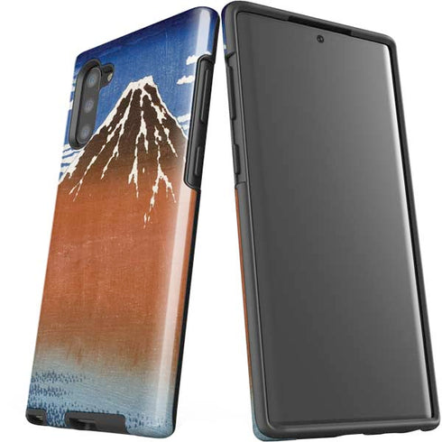 Hokusai Fuji Mountains in clear Weather Galaxy Note 10 Pro Case