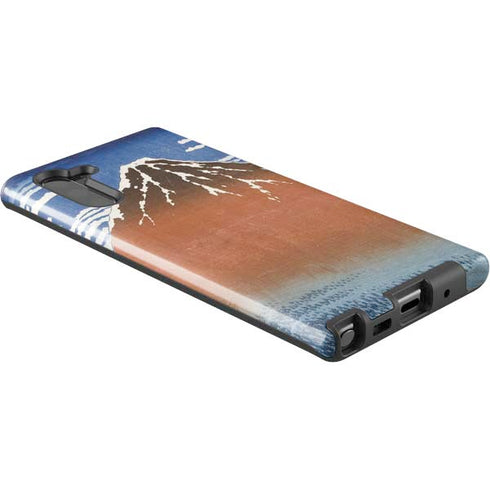 Hokusai Fuji Mountains in clear Weather Galaxy Note 10 Pro Case