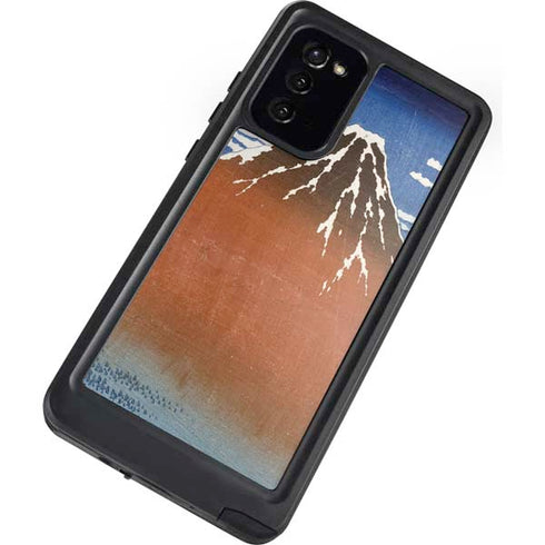 Hokusai Fuji Mountains in clear Weather Galaxy Note20 5G Waterproof Case